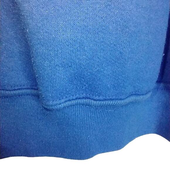 VTG 80s Alaska “Sumbitchen Weather” Sweatshirt XL Blue Polar Bear Single Stitch - Picture 8 of 10